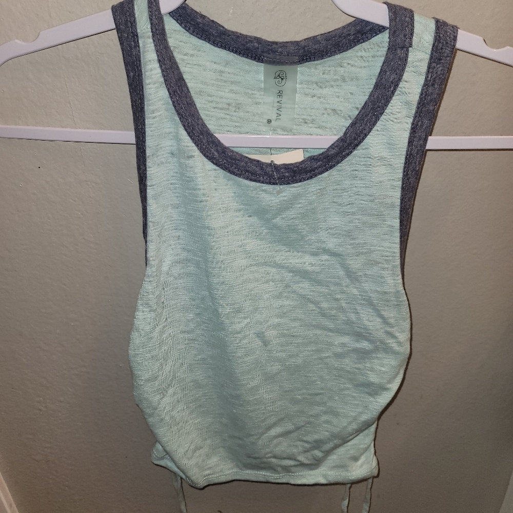 Drawstring Tank Top